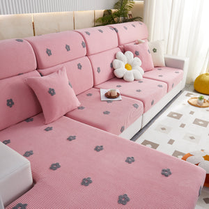 Polar Fleece Sofa Cushion Covers for Sofa 1/2/3/4 Seater, Best Seat Covers for Dogs, Pet Couch Protector