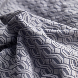 Growth Rings Jacquard Fleece Fabric Stretch Cushion Cover, Non-Slip Furniture Protector for Kids, Couch Cushion Covers