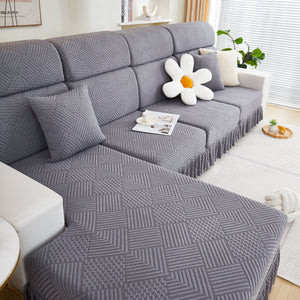 Stretch Sofa Covers for Couch Seats and Cushions, Suitable for 1/2/3/4/L Seater Sofas and Couches