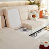 High Stretch Separate Cushion Covers Sofa Slipcover for L-Shaped Sectional Couch
