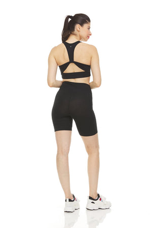 Women's High Waist Tummy Control Yoga Bike Shorts