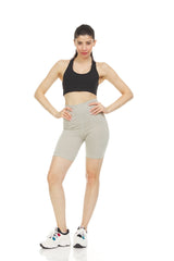 Women's High Waist Tummy Control Yoga Bike Shorts
