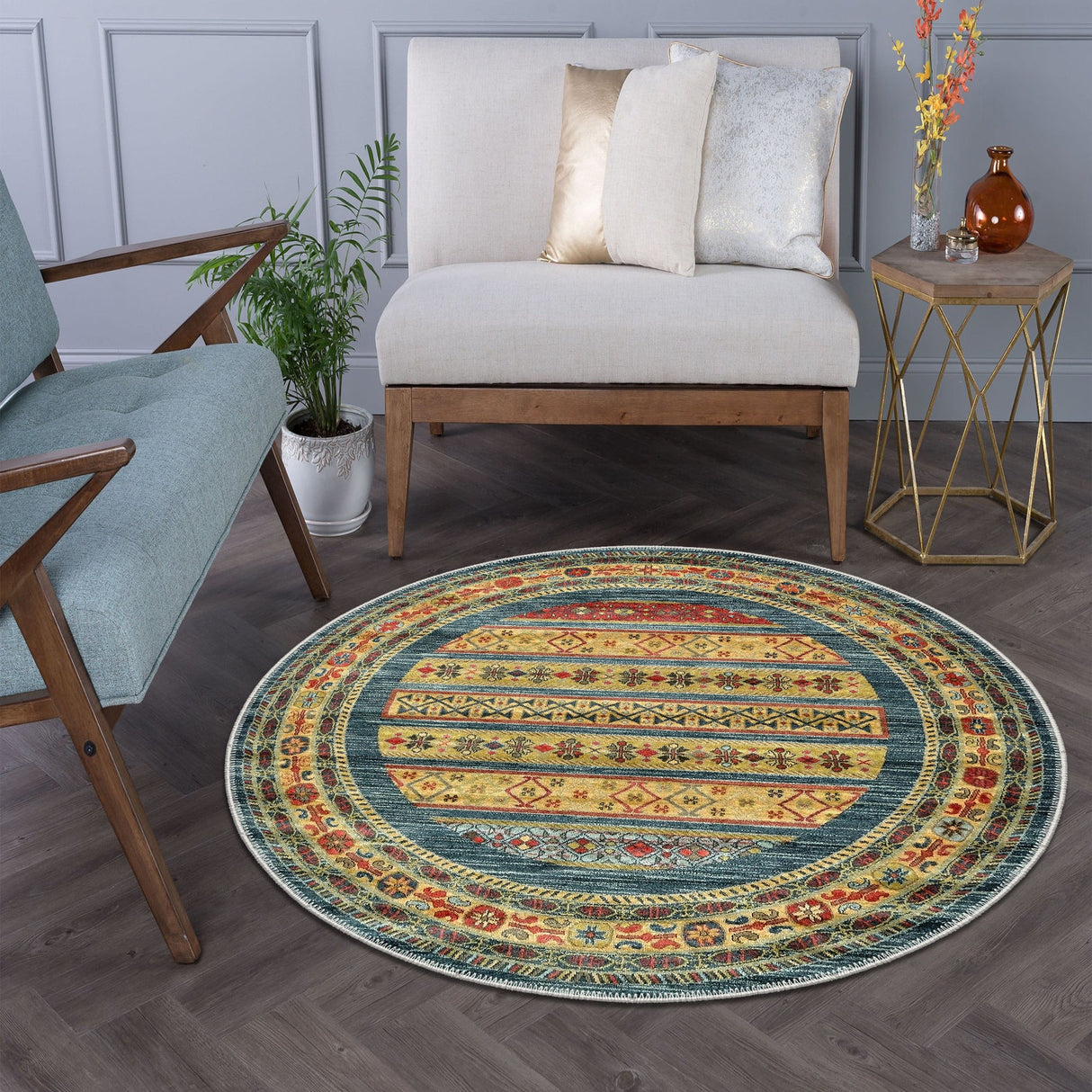 Omen Area Rug