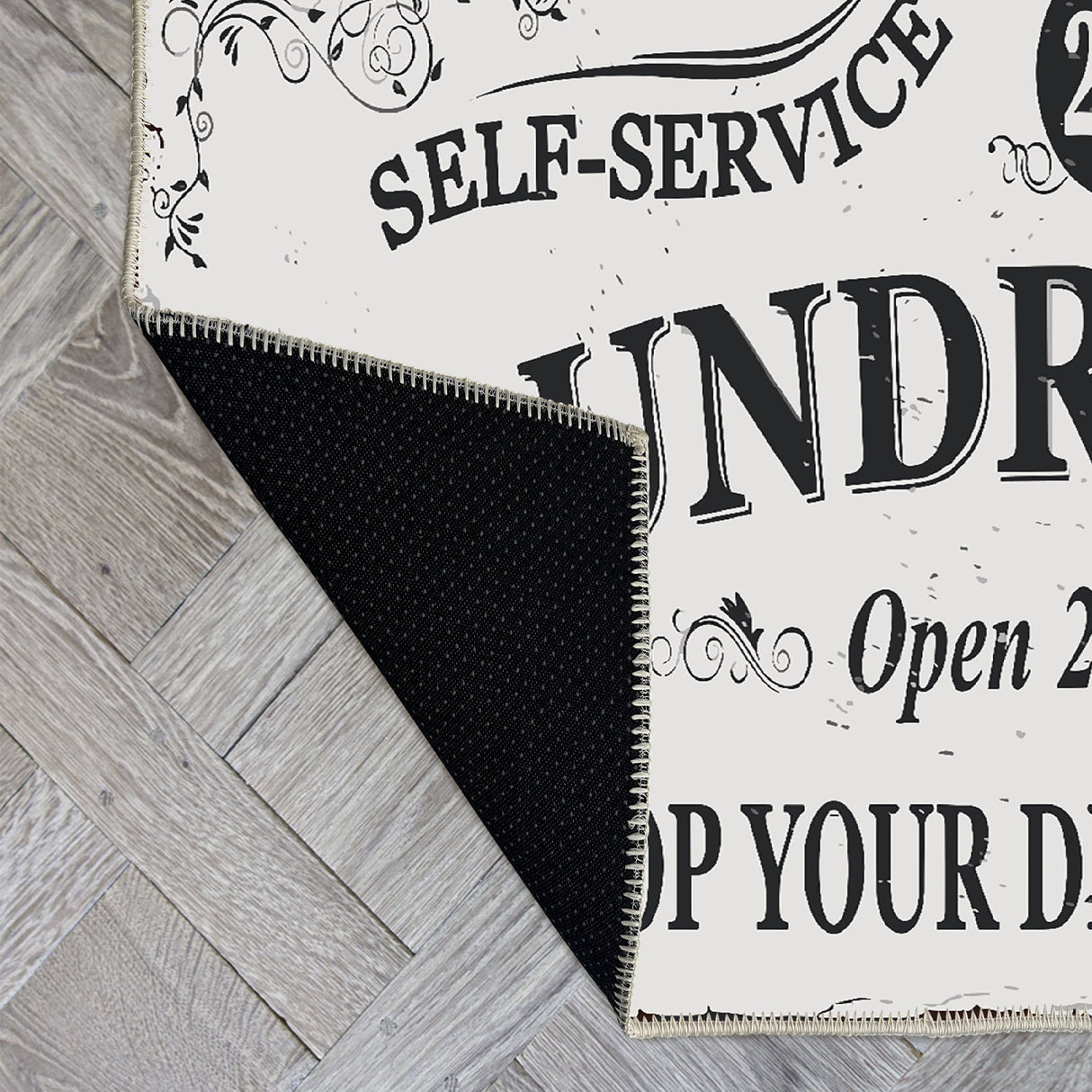Spike Laundry Room Rug