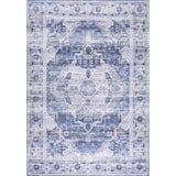 Alanya Ornate Medallion Machine-Washable Area Rug