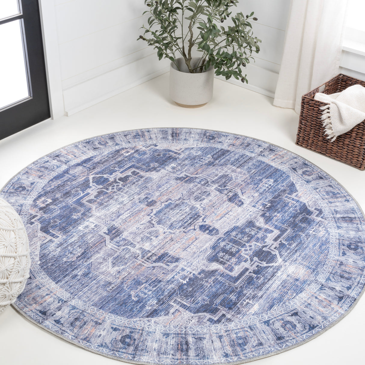 Alanya-Ornate-Medallion-Machine-Washable-Round-Area-Rug-Area-Rugs