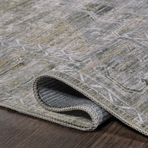 Alanya Ornate Medallion Machine-Washable Area Rug