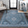 Dalyan-Geometric-Medallions-Machine-Washable-Area-Rug-Area-Rugs