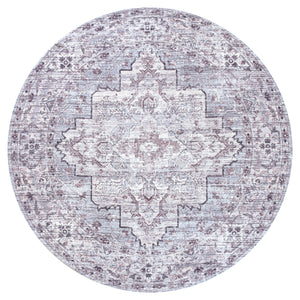 Didim Boho Medallion Machine-Washable Round Area Rug