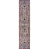 Kemer All-Over Persian Machine-Washable Runner Rug