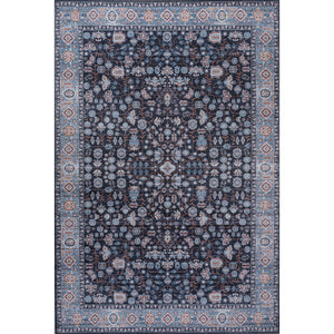 Kemer All-Over Persian Machine-Washable Area Rug