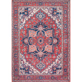 Cirali Ornate Large Medallion Machine-Washable Area Rug