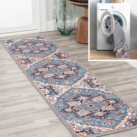 Cirali-Ornate-Large-Medallion-Machine-Washable-Runner-Rug-Runner-Rugs