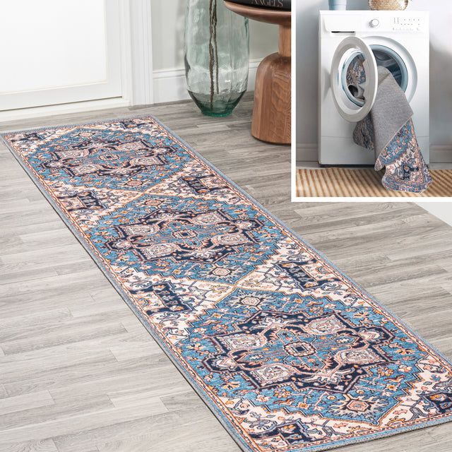 Cirali-Ornate-Large-Medallion-Machine-Washable-Runner-Rug-Runner-Rugs