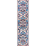 Cirali Ornate Large Medallion Machine-Washable Runner Rug