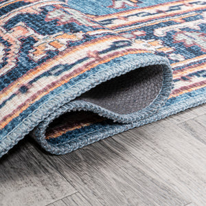 Cirali Ornate Large Medallion Machine-Washable Area Rug