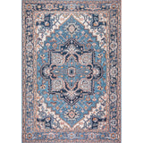 Cirali Ornate Large Medallion Machine-Washable Area Rug