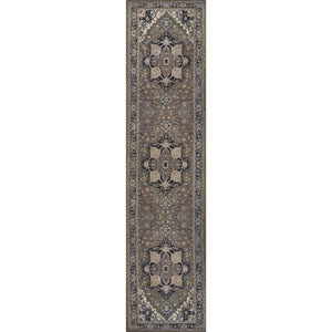 Cirali Ornate Large Medallion Machine-Washable Runner Rug