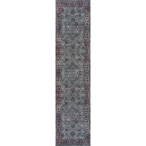 Victoria Ornate Persian All-Over Machine-Washable Runner Rug