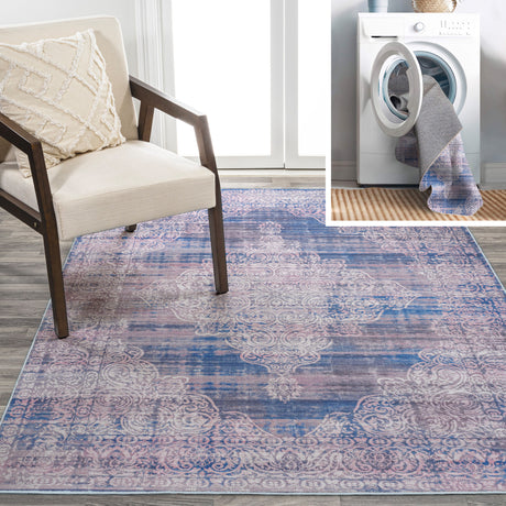 Regis-Bohemian-Medallion-Machine-Washable-Area-Rug-Area-Rugs