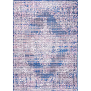 Regis Bohemian Medallion Machine-Washable Runner Rug