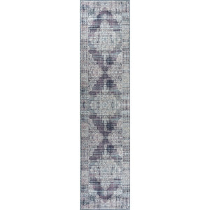 Regis Bohemian Medallion Machine-Washable Runner Rug