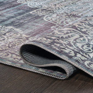 Regis Bohemian Medallion Machine-Washable Runner Rug