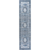 Asa Ornate Medallion Machine-Washable Runner Rug