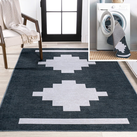 Adriel-Geometric-Medallion-Machine-Washable-Area-Rug-Area-Rugs