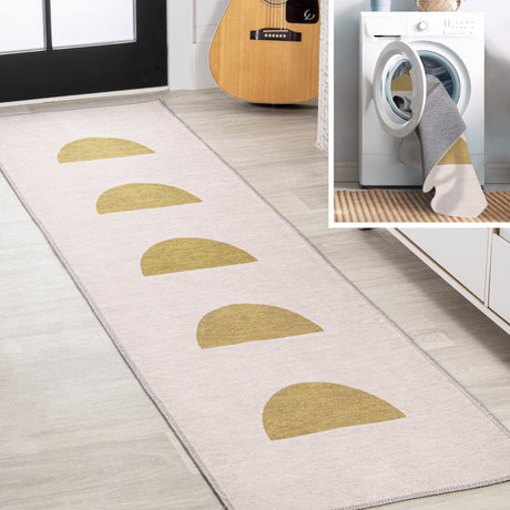Luola-Minimalist-Geometric-Machine-Washable-Runner-Rug-Runner-Rugs