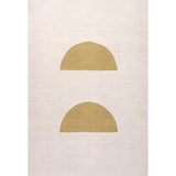 Luola Minimalist Geometric Machine-Washable Area Rug