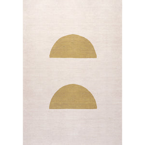 Luola Minimalist Geometric Machine-Washable Area Rug