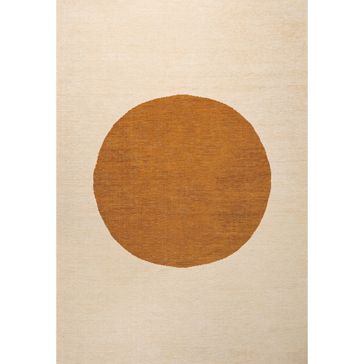 Cirkel Minimalist Geometric Dot Machine-Washable Area Rug