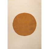 Cirkel Minimalist Geometric Dot Machine-Washable Area Rug