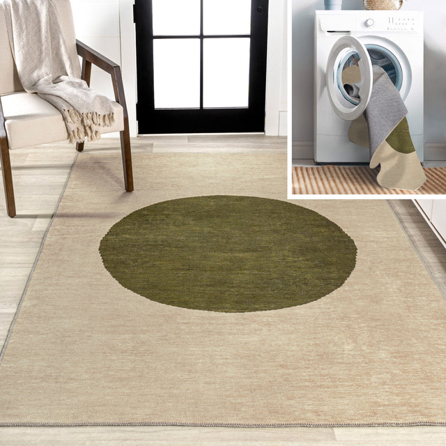 Cirkel-Minimalist-Geometric-Dot-Machine-Washable-Area-Rug-Area-Rugs