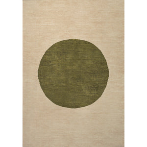 Cirkel Minimalist Geometric Dot Machine-Washable Runner Rug