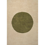 Cirkel Minimalist Geometric Dot Machine-Washable Area Rug