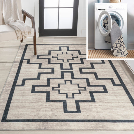 Ashkii-Minimalist-Medallion-Machine-Washable-Area-Rug-Area-Rugs