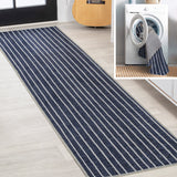 Rand-Distressed-Ticking-Stripe-Machine-Washable-Runner-Rug-Runner-Rugs