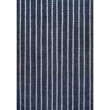 Rand Distressed Ticking Stripe Machine-Washable Area Rug