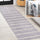 Bande-Distressed-Ticking-Stripe-Machine-Washable-Runner-Rug-Runner-Rugs