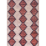 Timantii Modern Trellis Kilim Machine-Washable Runner Rug