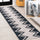 Siksak-Modern-Chevron-Border-Machine-Washable-Runner-Rug-Runner-Rugs