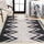Siksak-Modern-Chevron-Border-Machine-Washable-Area-Rug-Area-Rugs