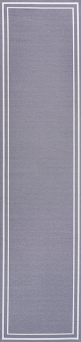 Sloane Classic 2-Stripe Border Washable Runner Rug