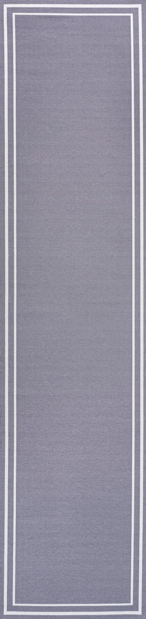 Sloane Classic 2-Stripe Border Washable Runner Rug