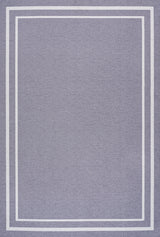 Sloane Classic 2-Stripe Border Washable Area Rug