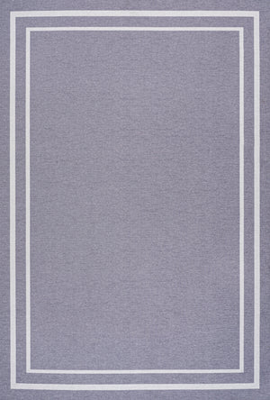 Sloane Classic 2-Stripe Border Washable Area Rug