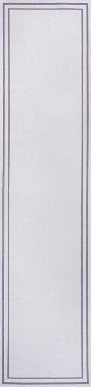 Sloane Classic 2-Stripe Border Washable Runner Rug