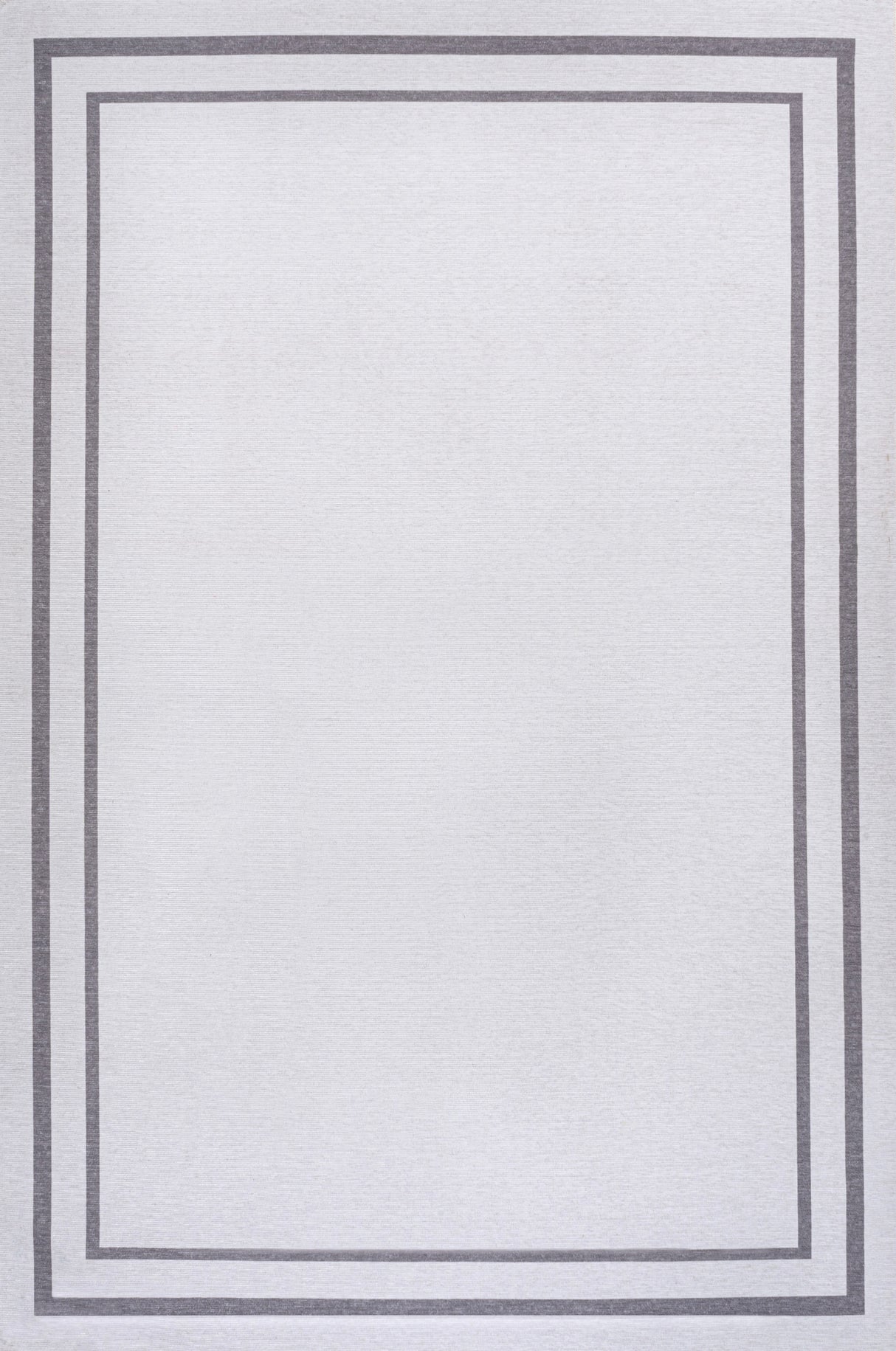 Sloane Classic 2-Stripe Border Washable Area Rug